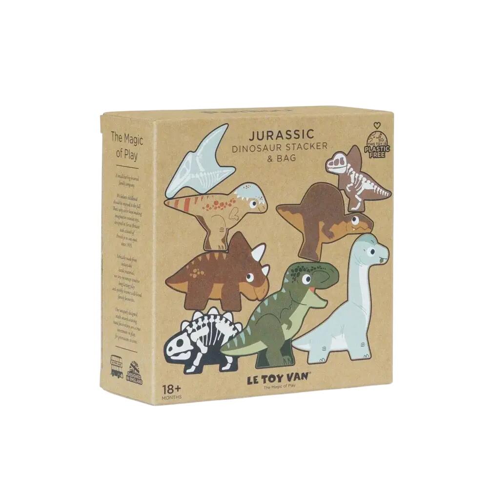 Le Toy Van Stacking Dinosaurs Bag